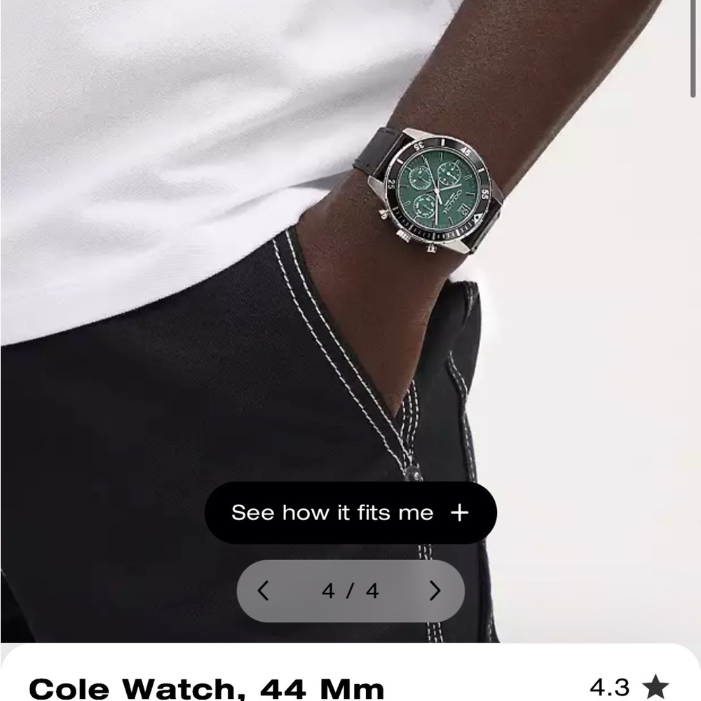 NWT COACH Cole Watch - Picture 3 of 13